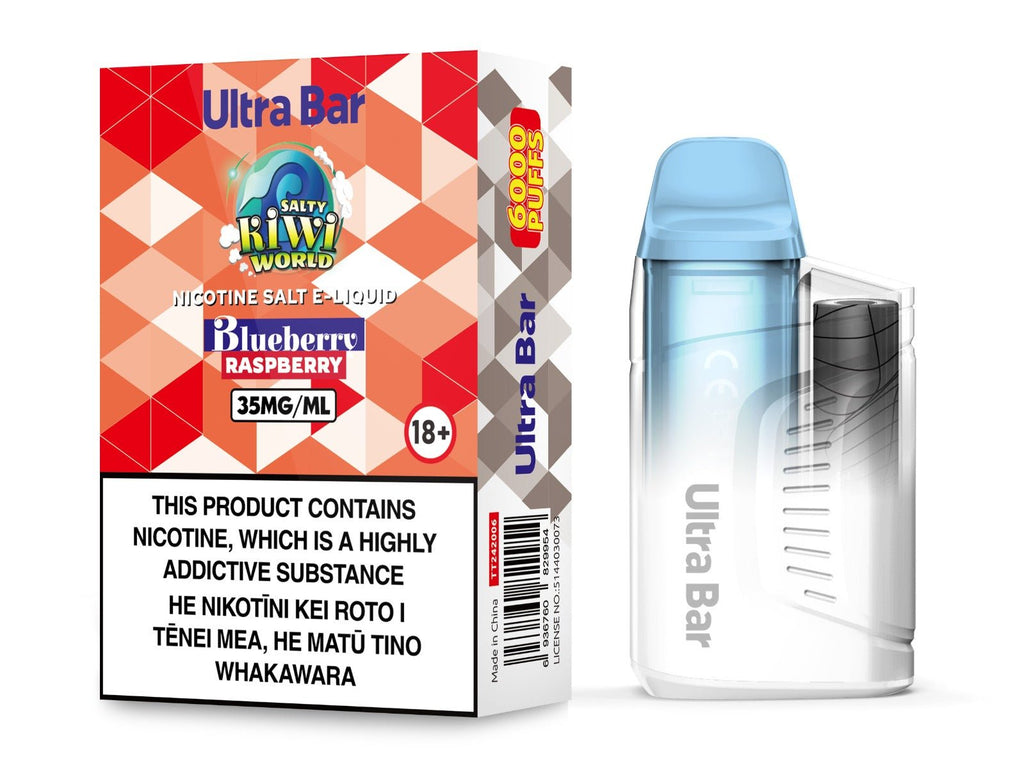 Ultra Bar Blueberry Raspberry Disposable Vape | Crown Vape NZ